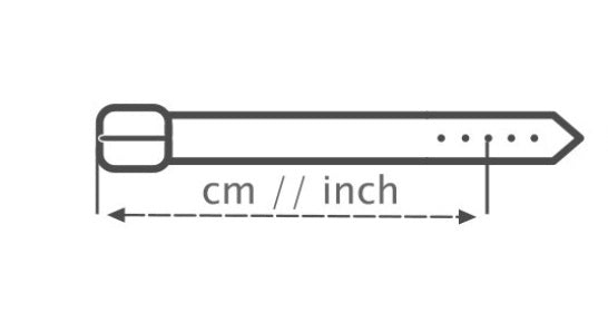 Pologürtel Blau Grau