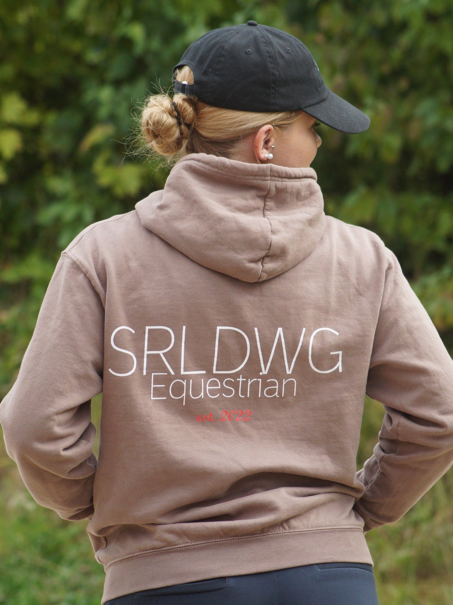 Sir Ludwig Equestrian Streetwear Hoodie Mokka